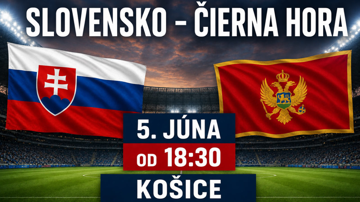 Kde sledovať futbal Slovensko vs Čierna Hora naživo? (TV, LIVE prenos a stream)