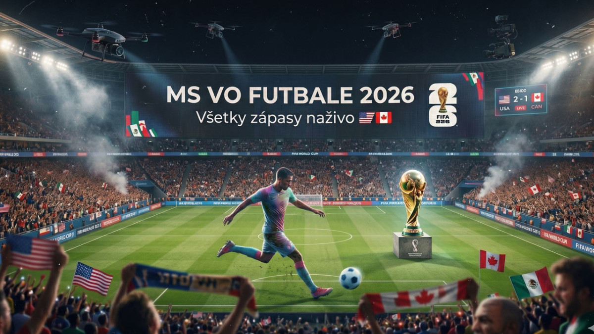Kde sledovať celé MS vo futbale 2026? Všetky zápasy za pár drobných ako ideálna alternatíva a prvých 7 dní zadarmo
