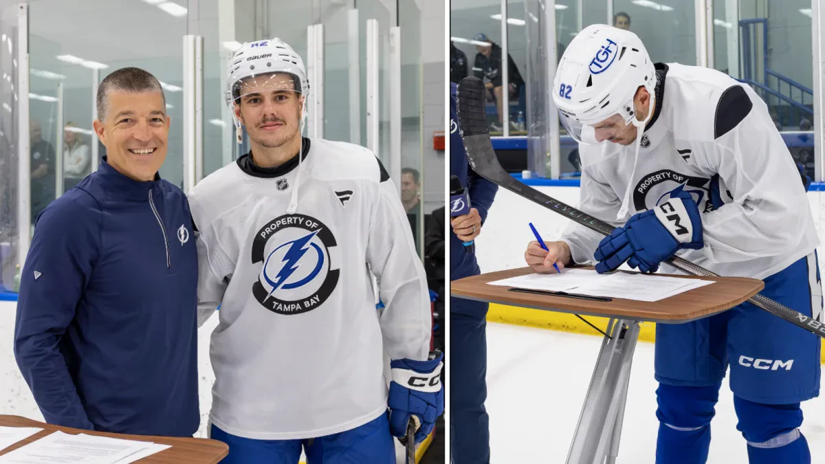 Totálny šok priamo na ľade: Tomáš Kráľovič dostal zmluvu v NHL na tréningu Tampy