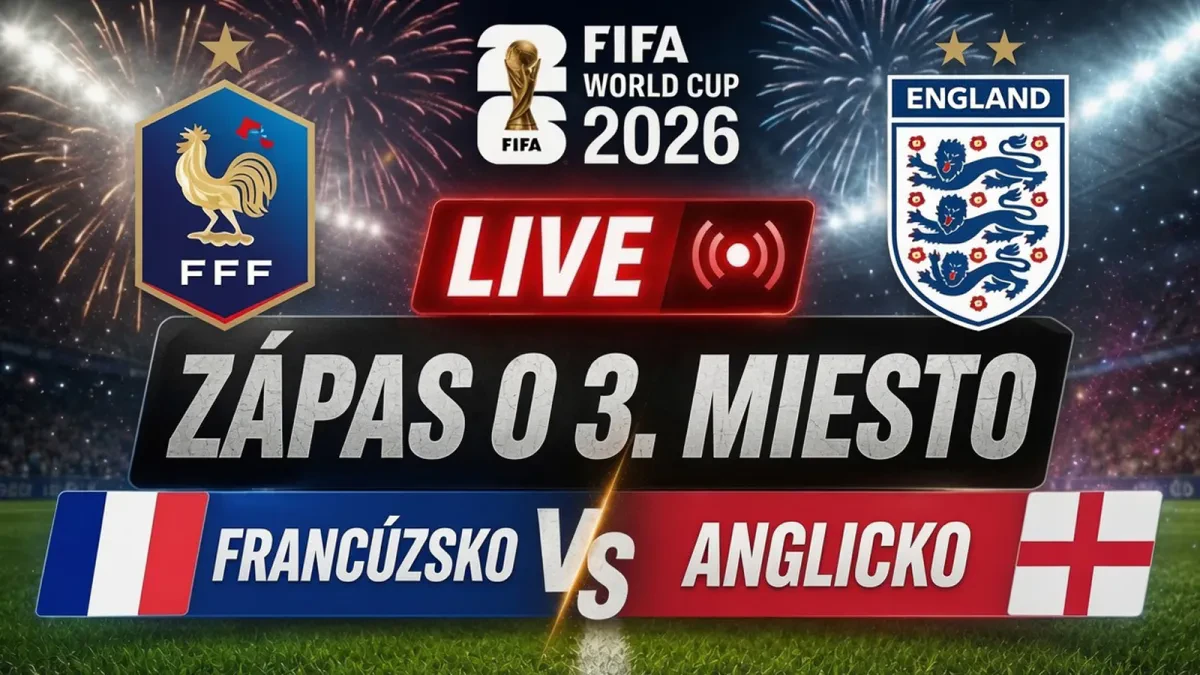 LIVE: Francúzsko - Anglicko / MS vo futbale 2026 (online prenos)