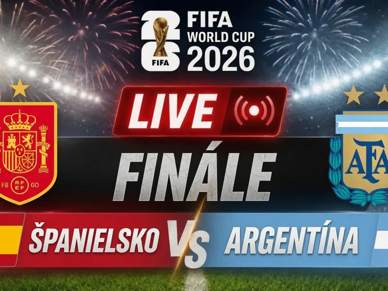 LIVE: Španielsko - Argentína / MS vo futbale 2026 (online prenos)