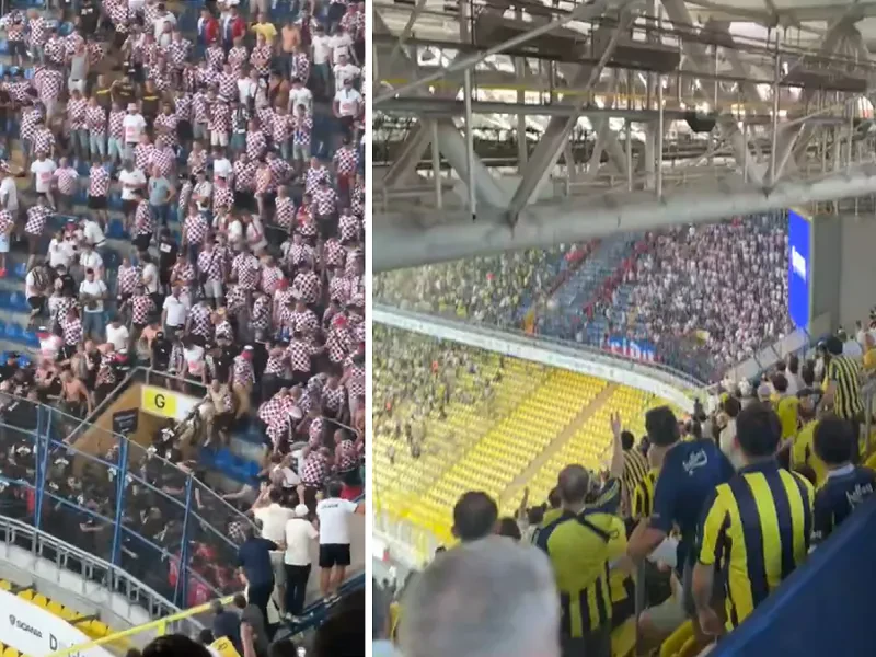Lietali päste! Fanúšikovia Gašparíkovho Górniku sa v Istanbule pobili s políciou