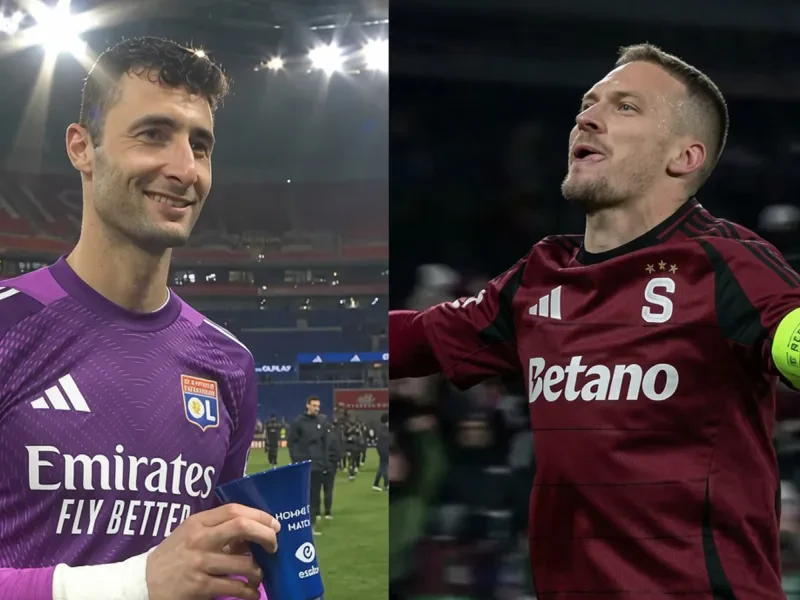 V Lige majstrov si proti sebe zahrajú Haraslín a Greif. Kde sledovať šláger Sparta Praha - Lyon?