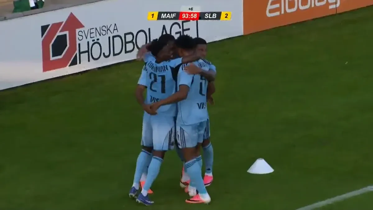 Dokonalý obrat v nadstavenom čase! Slovan po dráme vo Švédsku šokoval Mjällby a vezie výhru