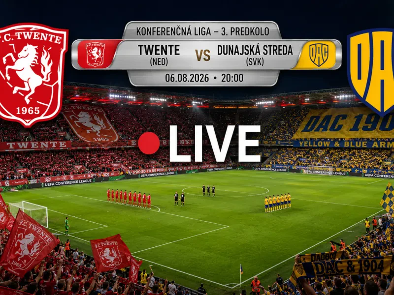 LIVE: Twente - Dunajská Streda / Konferenčná liga (online prenos)