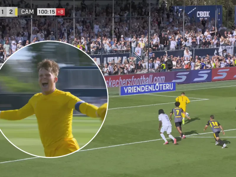 Historický zápis v Eredivisie: Brankár Koeman ml. strelil dva góly. V 101. minúte zariadil remízu