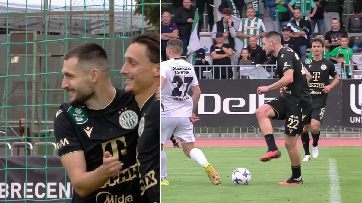 Matúš Bero sa pri premiére v drese Ferencvárosu blysol hetrikom