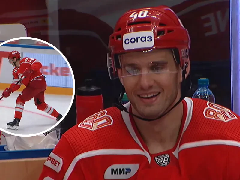 Christián Jaroš patrí k najproduktívnejším obrancom KHL, pri debakli Čerepovca zaznamenal gól a asistenciu