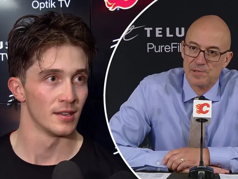 Začne Samuel Honzek sezónu v NHL? Slová trénera Calgary Flames hovoria jasnou rečou