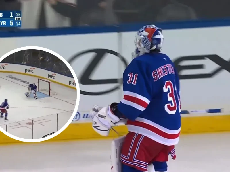 Šialenstvo v New Yorku. Šesťorkin ako prvý brankár v histórii Rangers strelil gól v NHL