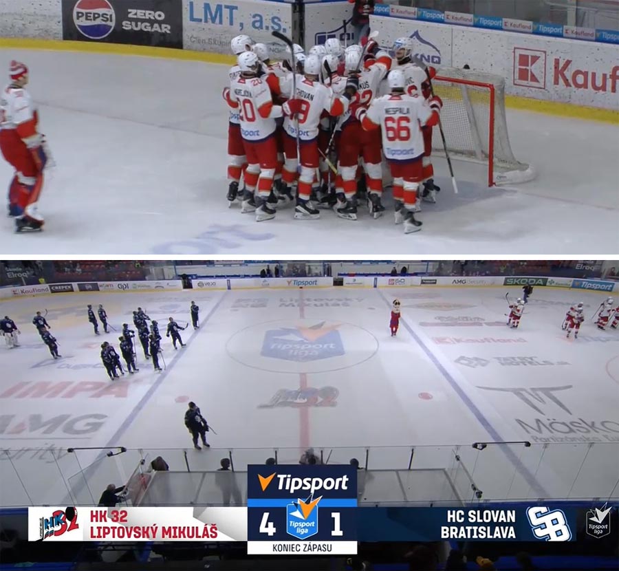HK 32 Liptovský Mikuláš - HC Slovan Bratislava 4:1