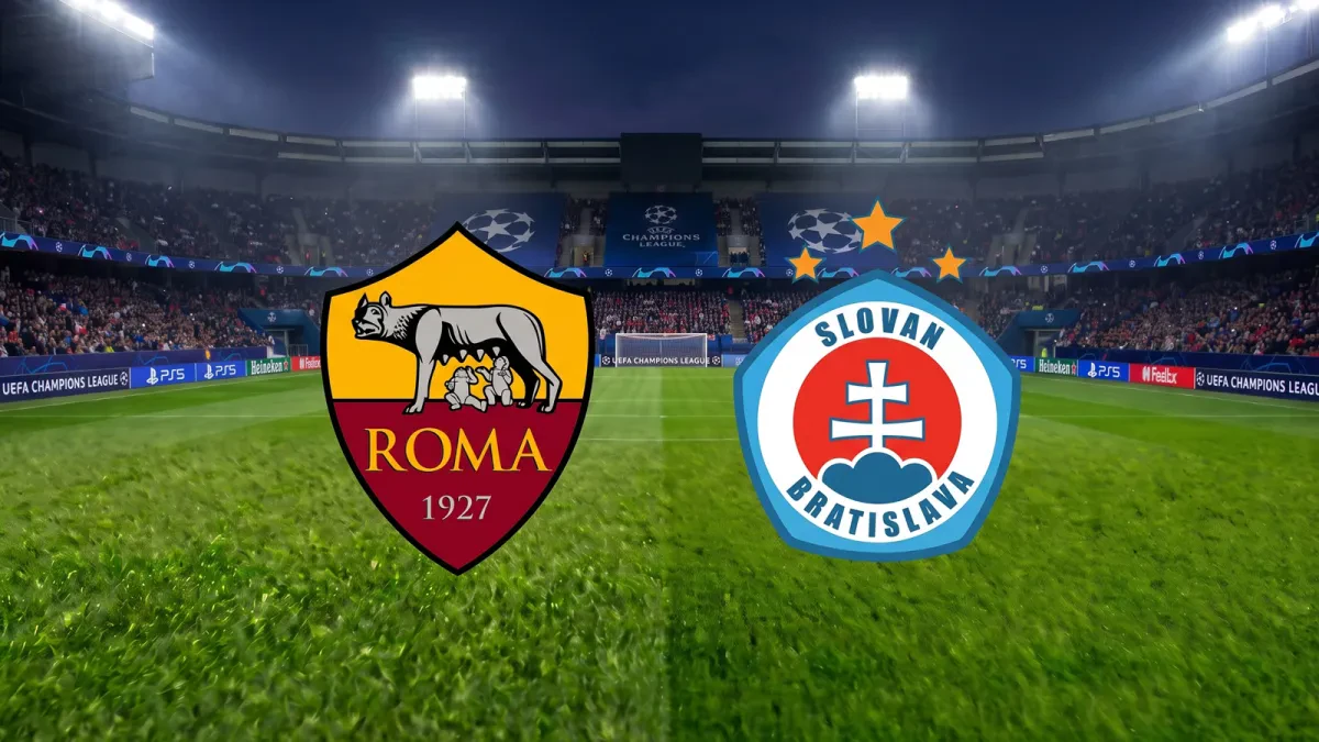 LIVE: AS Rím - ŠK Slovan Bratislava / Liga majstrov (online prenos)