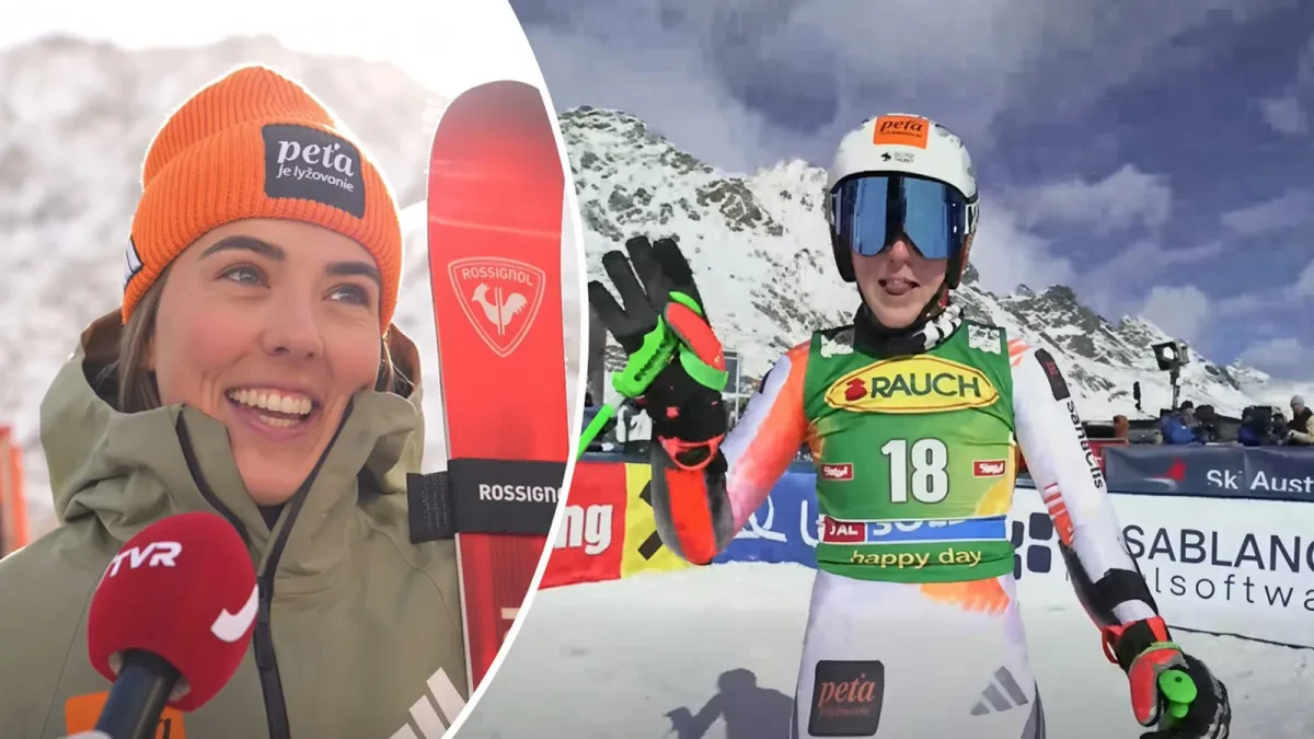 Dojatá Petra Vlhová si užíva návrat bez tlaku. V cieli jej gratulovala aj Mikaela Shiffrinová