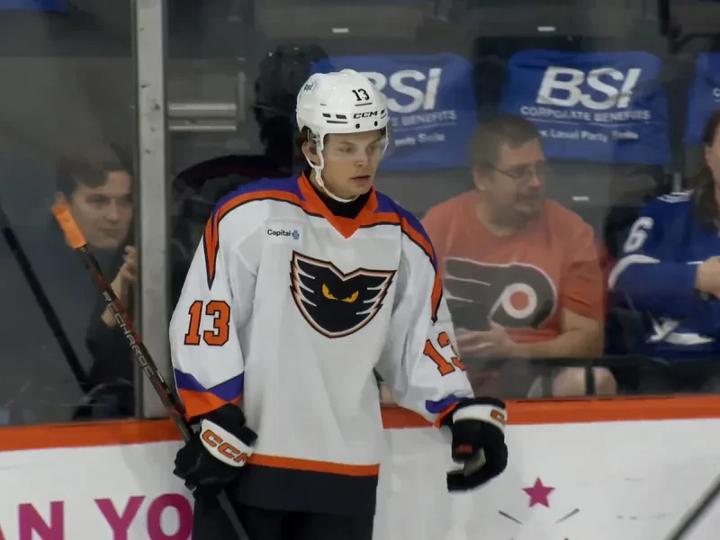 Prvý gól v zámorí! Alex Čiernik sa presadil v drese farmy Philadelphie Flyers