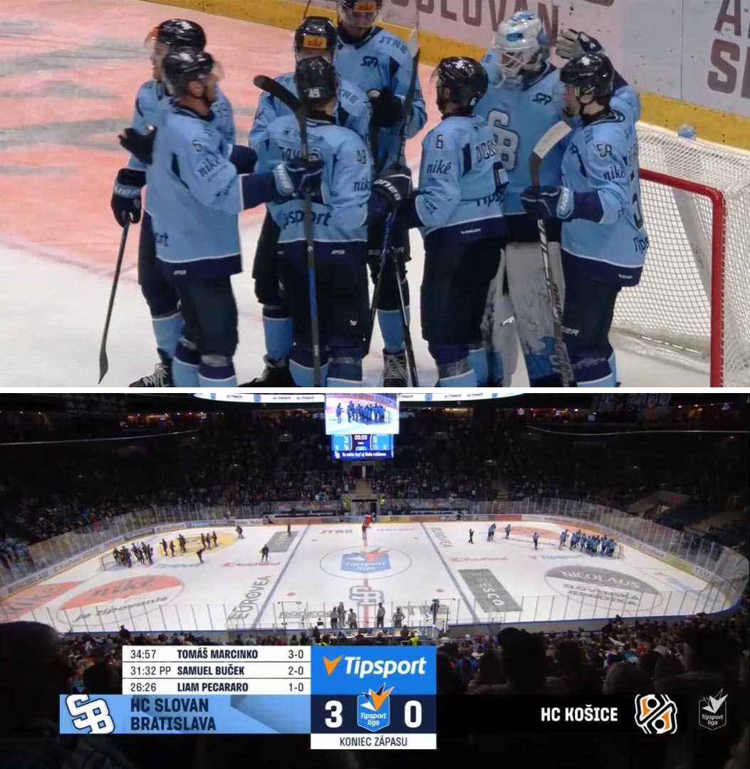 HC Slovan Bratislava - HC Košice 3:0