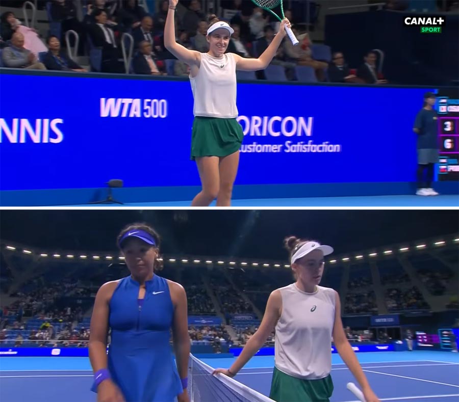 Mia Pohánková vs. Naomi Osaková
