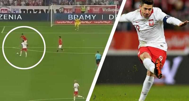 Robert Lewandowski a jeho gólová bomba do siete Čile! (VIDEO)